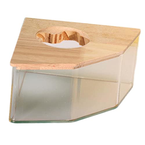 ＡＷＨＡＯ Hamster Badehaus, Hamster Toilette, Hamster Sand Badebox für Rennmäuse, Kleintiere, L von ＡＷＨＡＯ