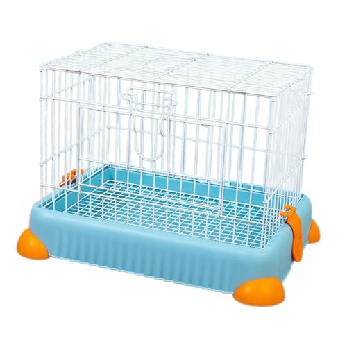 ＡＷＨＡＯ Hasenkäfig Meerschweinchenkäfig Hasenstall Kleintiere Haus für Kleintiere Kaninchen, BLAU von ＡＷＨＡＯ