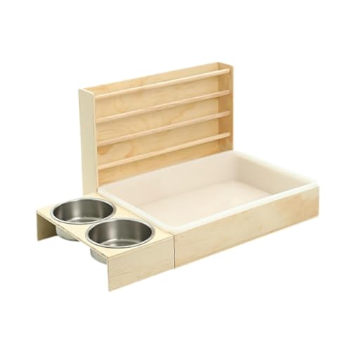 ＡＷＨＡＯ Heu-Futterspender für Kaninchen, Heuhalter für Meerschweinchen, Futterspender für Spielplätze, Katzentoilette, Futtertoilette für Kaninchen, für von ＡＷＨＡＯ