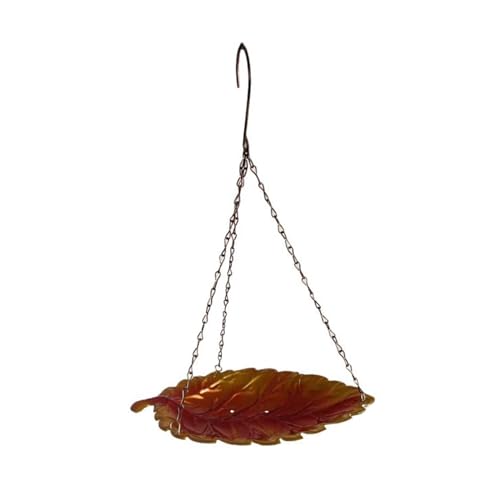 ＡＷＨＡＯ Hochwertiges Vogelhäuschen Zum Aufhängen für Draußen – Elegantes Design für Garten Und Terrasse, Rot, 26x16x36cm von ＡＷＨＡＯ