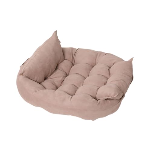 ＡＷＨＡＯ Hundebett, faltbar, für Haustiere, Schlafplatz, Welpen, Kätzchen, Nest, Haustiermatte für Kätzchen, Hunde, Katzen, Hell-Pink von ＡＷＨＡＯ