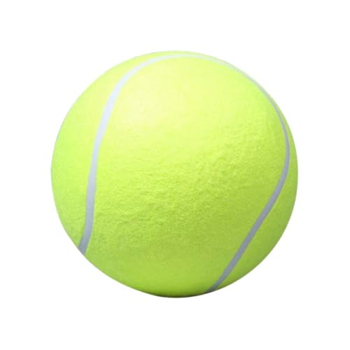 ＡＷＨＡＯ Hundetennisball, Haustierspielzeug für den Strand, Gummi, Hundespielzeugball für Outdoor-Sport, aufblasbarer Tennisspaß für Hunde, Haustiere, L von ＡＷＨＡＯ