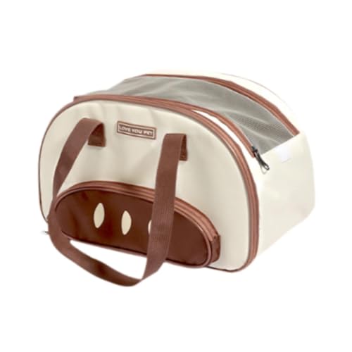 ＡＷＨＡＯ Hundetragetasche, Haustier-Umhängetasche, multifunktional, praktisch, weiche Schultertasche für Katzen, Reisetransporttasche für Haustiere für Katzen, Baguette-Form von ＡＷＨＡＯ