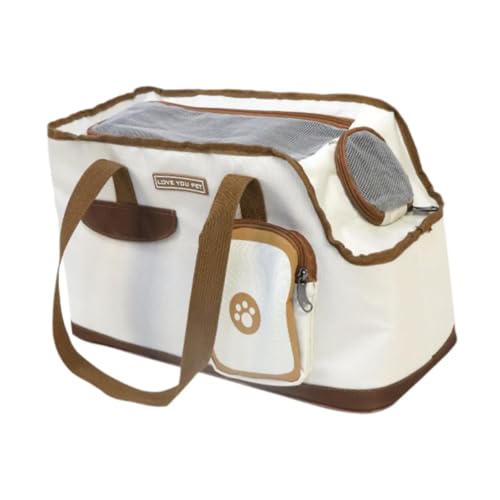 ＡＷＨＡＯ Hundetragetasche, Haustier-Umhängetasche, multifunktional, praktisch, weiche Schultertasche für Katzen, Reisetransporttasche für Haustiere für Katzen, Toastform von ＡＷＨＡＯ