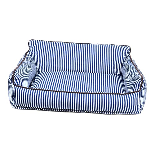 ＡＷＨＡＯ Katzensofa, Hundecouch, Hundebett, Haustiercouch, Bett für Kitty, Doggy, kleine Tiere, Kätzchen, Blau 56cmx47cmx23cm von ＡＷＨＡＯ