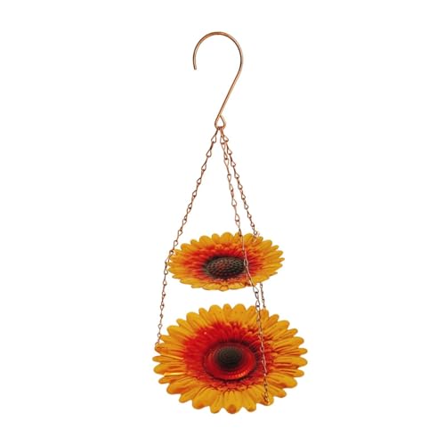 ＡＷＨＡＯ Vogelhäuschen Sonnenblumen Form Vögel Futterhalter für Rasen Outdoor Garten von ＡＷＨＡＯ