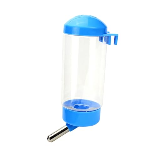 ＡＷＨＡＯ Wasserflasche für Kleintiere, Rennmäuse, Wassernapf, 350 Ml, Wasserspender für Hunde, Rennmaus Wasserspender für Hamster, Kaninchen, Frettchen, Blau von ＡＷＨＡＯ