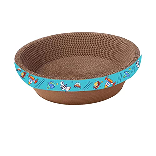 ＡＷＨＡＯ Wellpappe Kratzunterlage für Katzen, Kratzbrett, Kratzbrett Aus Wellpappe, Trainingsspielzeug, Lounge, Wellpappe Zum Schutz von Möbeln, 45 cm x 10 cm von ＡＷＨＡＯ