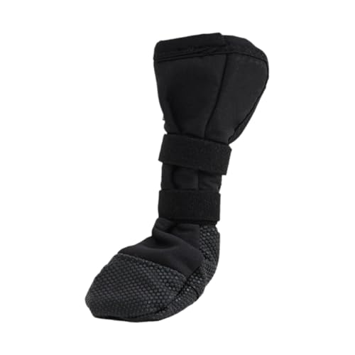 ＡＷＨＡＯ Welpenstiefel, Schutzstiefel, Rutschfester Pfotenschutz, Hunde-Spaziergangsstiefel, für kleine, mittelgroße und große Welpen im Innenbereich, L von ＡＷＨＡＯ