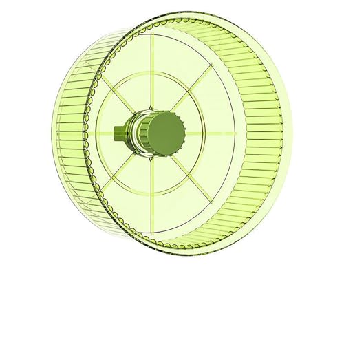 Grün,16.5cm,AXOINLEXER Laufrad für Hamster, 16cm, geräuschlos, Sport-Jogging-Trainingsrad für Haustiere, für Kleintiere, Rennmäuse, Mäuse von AXOINLEXER