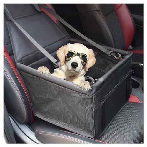 Hunde Autositz für Kleine Mittlere Hunde, für BMW 3er Touring E91 2004–2011 Extra Stabiler Auto Hundesitz, Hundeautositz für Rück- und Vordersitz,A/Black von AYBEN