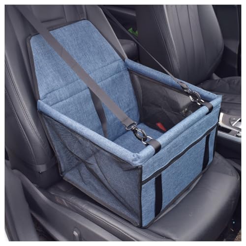 Hunde Autositz für Kleine Mittlere Hunde, für VW Touran 2006-2015 Extra Stabiler Auto Hundesitz, Hundeautositz für Rück- und Vordersitz,C/Blue von AYBEN