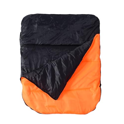 Hundeschlafsack, tragbar, warm, für Outdoor-Reisen, Camping, Rucksackreisen, Picknick, Wandern (Orange) von AYKHDS