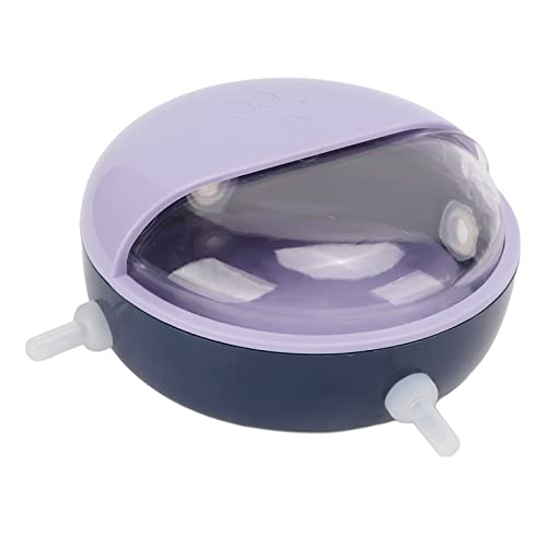 AYNEFY Welpenfutterschüssel Multi-Mouth Pet Milk Bowl Puppy Bionic Nurser Fütterungsstation für mehrere Haustiere Geeignet für Kätzchen, Welpen, Kaninchen und Lämmer (Lila) von AYNEFY