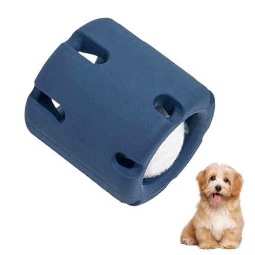 AYNKH Tennis Puzzle Hundespielzeug Bouncies Ball, Naturkautschuk Training Reinigung Spielen Zähne Kauen Interaktives Quietschspielzeug Kreatives Stressabbau Bissfestes Spiel für Haustier Indoor von AYNKH