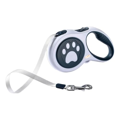 5M Rollleine Hundeleine Ausziehbar Automatische Ausziehbare Leine Ziehen Automatische Hundeleine Ausziehbar Dog Leash Hunde leicht Einziehbar Hundeleine Brustgeschirr (B, One Size) von AYOrpeg