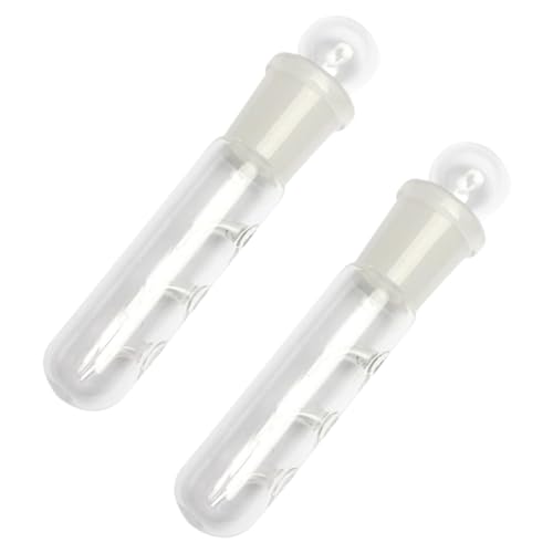 AZIDWERYQ Planaria Trap 2pcs 3 Loch Transparent Planaria Catcher 1x4,5 Zoll Anti-Eskapseln Schneckenfalle Aquarium Glatte Kunststoff-Fischtankzubehör Aquariumzubehör von AZIDWERYQ