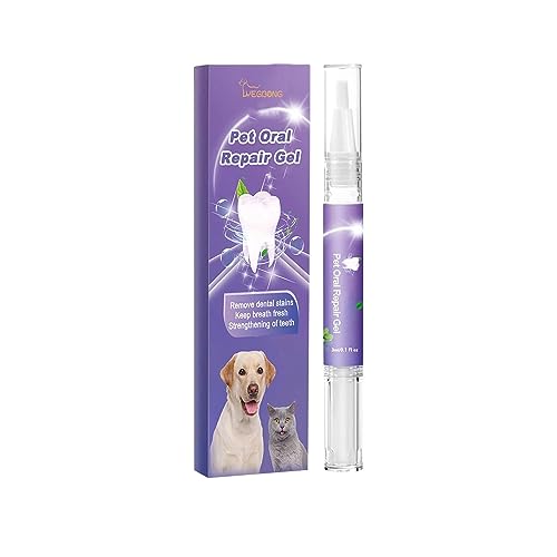 Aaoehiewp 1pc Haustier Mundpflege Gel Reinigungsgel Für Hunde und Katzen Haustier Oral Clean Gel Bad Breath Haustier Atem Gel Pflege Reiniger von Aaoehiewp