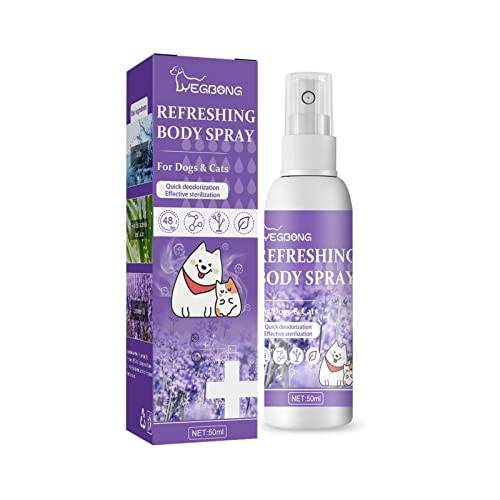 Aaoehiewp 50mlPet Deodorants Spray Deodorants Indoor Frische Deodorants Hund Katze Körper Geruch Feces Geruch Geruch von Aaoehiewp