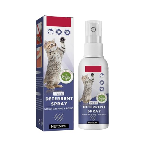 Aaoehiewp Cat Spray 50ML Cat Indoor für Cat Cat Kratzer Möbel Protector. Effektives Cat Spray für Möbel Fußböden Vorhänge Sofas von Aaoehiewp