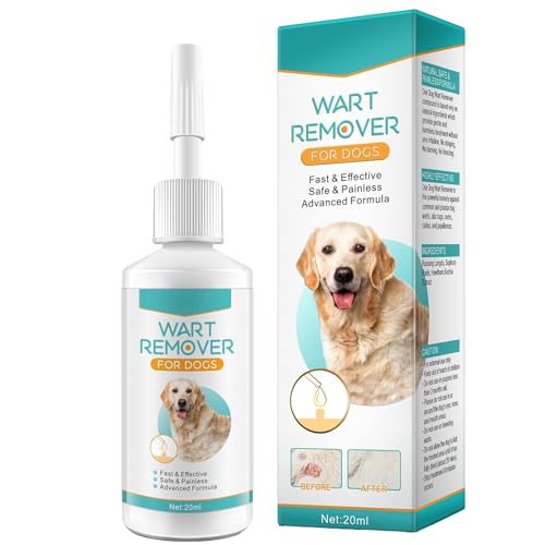 Aaoehiewp Haustier Warze Entfernung Flüssigkeit für Katzen und Hunde, Flache Plantar Warze Entfernung Flüssigkeit für Youzi Stift, 20ML von Aaoehiewp