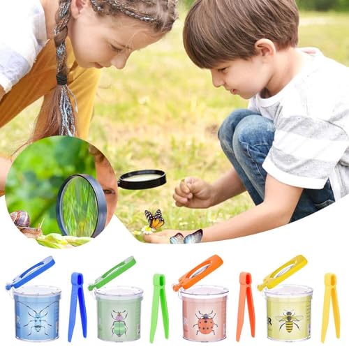 Aaoehiewp Outdoor Exploration Tool Flip Transparent Band Beobachtung Jar Kinder Beobachtung Box von Aaoehiewp