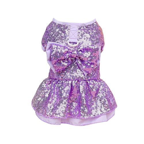 Aaoehiewp Pet Prinzessin Kleid, Pet Hund Kleid, Pull Ring Pet Kleid, Frühling Bead Schmetterling Kleid von Aaoehiewp