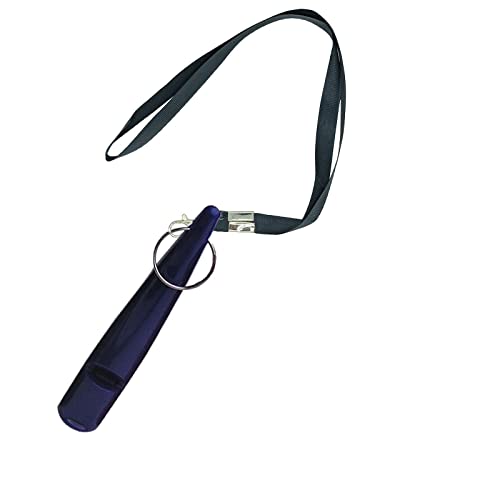 Aaoehiewp Schall Bellen um das Bellen von Nachbarn zu stoppen, einstellbare, leise Hundepfeife, Rückruf, Hundetrainingspfeife mit Lanyard Haustier-Knöpfe (Dark Blue, 10x10x1.5cm) von Aaoehiewp