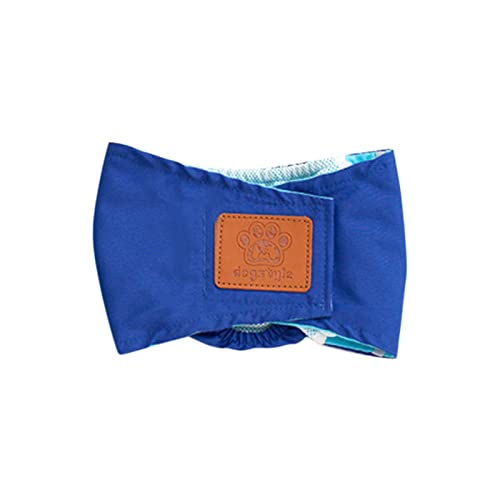 Heimtierbedarf Für Kleine Hundeleine saugfähige waschbare Windel Windel Hunde wiederverwendbar Hund Senior männlich Wrap männlich Hund Hund Super Organisatoren Und Aufbewahrung Von (Blue, XL) von Aaoehiewp