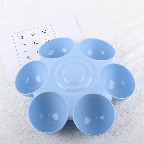 Pet Supplies Neue Sechs Gitter Petal Pet Bowl Mit Mehrere Pet Cuts Katzenschüssel Mit Trinkwasser Und Fütterung Katzenbecken von Aaoehiewp