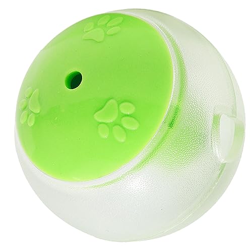 Aatraay Hundespielzeugball, Endloser Spaß, Langlebig, TPR-Futterausgabe, Interaktiver Hunde-Beißball die Familie Im Innenbereich (Grün) von Aatraay