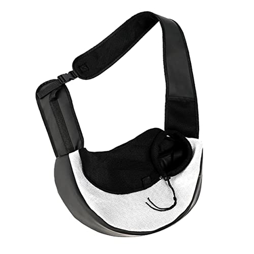 1 x kreative faltbare Haustier-Tragetasche, langlebige Kapazität, Crossbody-Tasche für Katzen und Hunde, leichtes Halsband für Reisen und Outdoor 1 x kreative faltbare Haustier-Tragetasche, langlebige Kapazität, Crossbody-Tasche für Katzen und Hunde, leichtes Halsband für Reisen und Outdoor von Abaodam