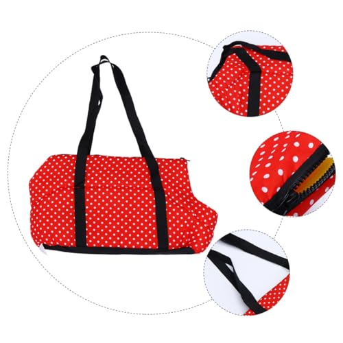 Abaodam 1 Stück Großer Roter Hundetransport Rucksack Tragetasche für Haustiere Atmungsaktiver und Bequemer Schulterrucksack für Outdoor Aktivitäten und Reisen mit Hunden Abaodam 1 Stück Großer Roter Hundetransport Rucksack Tragetasche für Haustiere Atmungsaktiver und Bequemer Schulterrucksack für Outdoor Aktivitäten und Reisen mit Hunden von Abaodam