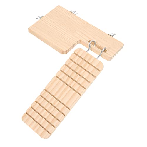 Abaodam 1Satz Hamster Kletterspielzeug aus Holz Beiß Leiter Plattform für Käfige und Langlebig für Hamster und Kleine Vögel Fördert Gesundheit und Aktivität Abaodam 1Satz Hamster Kletterspielzeug aus Holz Beiß Leiter Plattform für Käfige und Langlebig für Hamster und Kleine Vögel Fördert Gesundheit und Aktivität von Abaodam