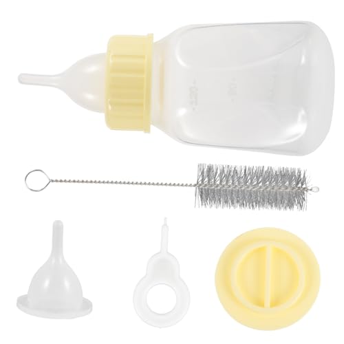 Abaodam 1Satz Kätzchen Futterflasche Weiche und Elastische Stillflasche für Welpen und Kleine Haustiere zu Reinigen Sicher für Tägliche Fütterung und Pflege Abaodam 1Satz Kätzchen Futterflasche Weiche und Elastische Stillflasche für Welpen und Kleine Haustiere zu Reinigen Sicher für Tägliche Fütterung und Pflege von Abaodam