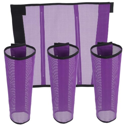 Abaodam 4 Stück Atmungsaktive Leichte Mesh Pferde Gamaschen Teiliges Wetterfeste Robuste Beinschützer aus Einfach Anzulegen für Stall und Outdoor Einsatz Abaodam 4 Stück Atmungsaktive Leichte Mesh Pferde Gamaschen Teiliges Wetterfeste Robuste Beinschützer aus Einfach Anzulegen für Stall und Outdoor Einsatz von Abaodam