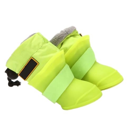 Abaodam 4Stücke wasserdichte Haustierstiefel aus rutschfeste Hunde Regenstiefel für Kleine bis Große Hunde Schutz vor Verletzungen und Nässe Einfach Anzuziehen Abaodam 4Stücke wasserdichte Haustierstiefel aus rutschfeste Hunde Regenstiefel für Kleine bis Große Hunde Schutz vor Verletzungen und Nässe Einfach Anzuziehen von Abaodam