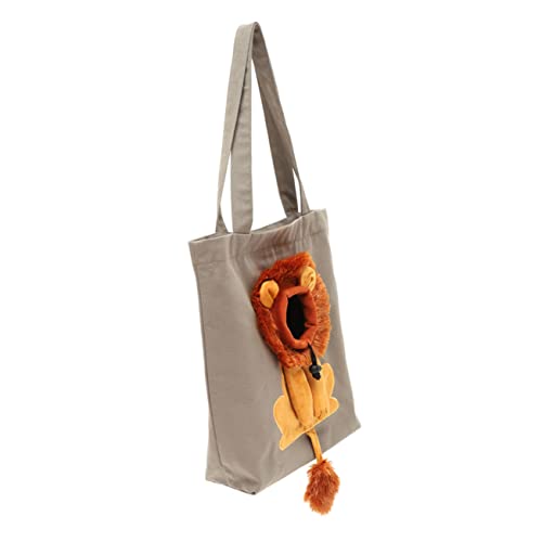 Abaodam Atmungsaktive Kleine Pet Canvas Tragetasche mit Sicherheitsleine Robuster Einzelschulter Rucksack für Katzen und Kleine Hunde Komfortabel und Langlebig für Outdoor Ausflüge Abaodam Atmungsaktive Kleine Pet Canvas Tragetasche mit Sicherheitsleine Robuster Einzelschulter Rucksack für Katzen und Kleine Hunde Komfortabel und Langlebig für Outdoor Ausflüge von Abaodam