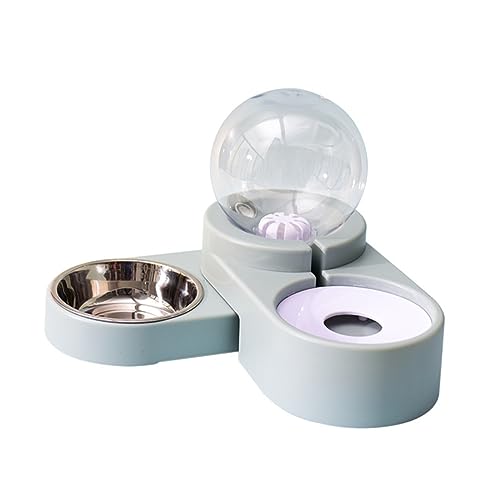 Abaodam Automatischer Haustier Wasserspender mit Doppeltem Napf Blau für Katzen und Hunde rutschfest Einzigartigem Design für Zuhause und Tiergeschäfte Abaodam Automatischer Haustier Wasserspender mit Doppeltem Napf Blau für Katzen und Hunde rutschfest Einzigartigem Design für Zuhause und Tiergeschäfte von Abaodam