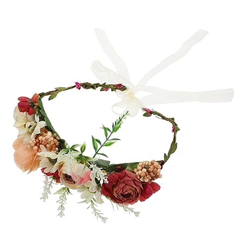 Abaodam Hund Hochzeit Blumenhalsband Blumen Hundehalsband Hund Kostüm Zubehör Hundehalsband Mit Blumenkranz Hundehalsband Mit Blumenmuster Boho-hochzeitsdeko Stoff Hündchen Braut Krawatte von Abaodam