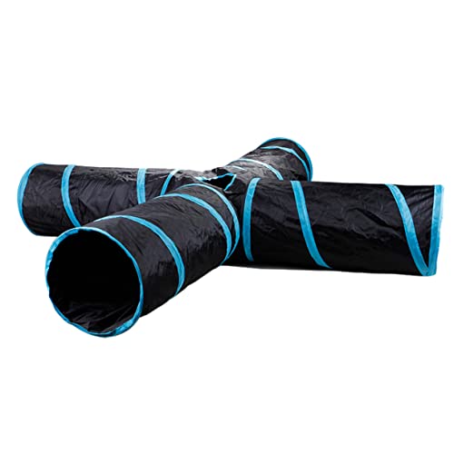 Abaodam Faltbarer Rascheltunnel für Katzen und Kleine Hunde Fach Verbundenes Spieltunnel mit Hängenden Bällen Langlebiges Material Platzsparend Tragetasche Interaktives Haustierspielzeug Abaodam Faltbarer Rascheltunnel für Katzen und Kleine Hunde Fach Verbundenes Spieltunnel mit Hängenden Bällen Langlebiges Material Platzsparend Tragetasche Interaktives Haustierspielzeug von Abaodam