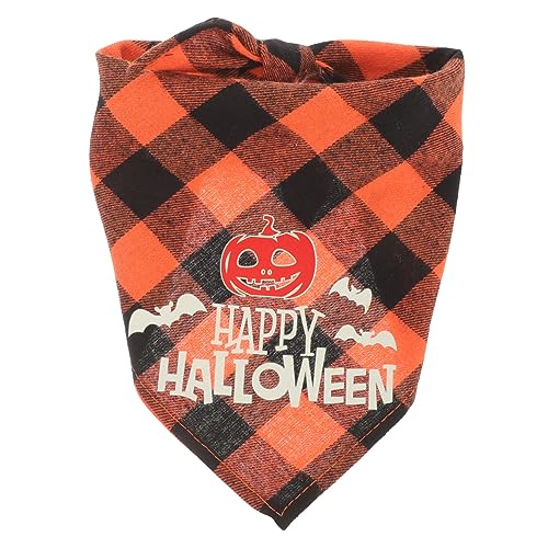 Abaodam Dog Party Sulies Hundekleidung Halloween Muster Design Kätzchen Bandana von Abaodam