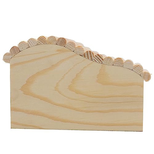 Abaodam für Hamster Bewegliches Spielhaus aus Naturholz Hamsterversteck mit Tür für Kleintiere Sicheres Haustierzubehör für Mäuse und Zwerghamster Abaodam für Hamster Bewegliches Spielhaus aus Naturholz Hamsterversteck mit Tür für Kleintiere Sicheres Haustierzubehör für Mäuse und Zwerghamster von Abaodam