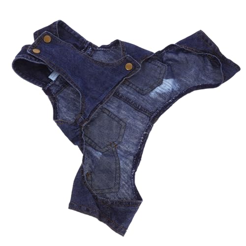 Abaodam Hunde Jeanshosen für Kleine Hunde Denim Hose mit Verstellbarem für Outdoor Aktivitäten und Besondere Anlässe Einfach Anzuziehen Abaodam Hunde Jeanshosen für Kleine Hunde Denim Hose mit Verstellbarem für Outdoor Aktivitäten und Besondere Anlässe Einfach Anzuziehen von Abaodam
