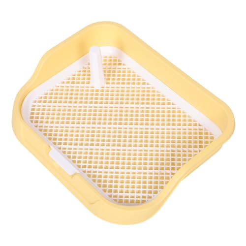 Abaodam Hundetoilette für Innenbereich Tragbare Haustiertoilette Verstellbarer Halter für Pads Stabile Welpentoilette mit Netzdesign für Kleine Hunde und Katzen Abaodam Hundetoilette für Innenbereich Tragbare Haustiertoilette Verstellbarer Halter für Pads Stabile Welpentoilette mit Netzdesign für Kleine Hunde und Katzen von Abaodam