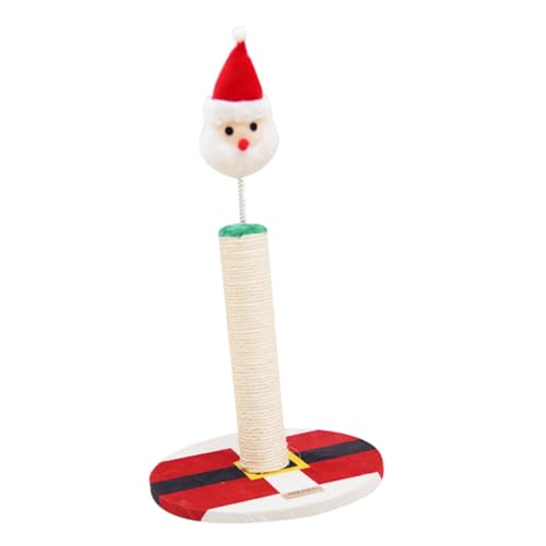 Abaodam Katzenkratzbaum Weihnachten Vertikaler Kratzkletterer aus Natürlichem Sisal Kreatives Katzenkratzspielzeug für Indoor Nutzung Stylischer Kratzbaum für Katzen Abaodam Katzenkratzbaum Weihnachten Vertikaler Kratzkletterer aus Natürlichem Sisal Kreatives Katzenkratzspielzeug für Indoor Nutzung Stylischer Kratzbaum für Katzen von Abaodam