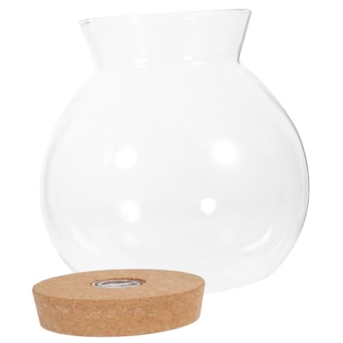 Abaodam LED Ökologische Glasflasche mit LED Licht Praktische Fischtank Landschaftsflasche aus Borosilikatglas für DIY Mikrolandschaften und Wohnkultur Dekorativ und Langlebig Abaodam LED Ökologische Glasflasche mit LED Licht Praktische Fischtank Landschaftsflasche aus Borosilikatglas für DIY Mikrolandschaften und Wohnkultur Dekorativ und Langlebig von Abaodam