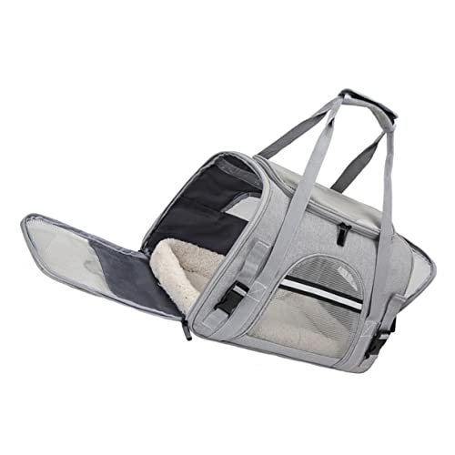 Abaodam Pet Carrier Rucksack für Hunde und Katzen Atmungsaktive Faltbare Tragetasche mit Verstellbarem Schultergurt für Reisen im Auto oder Zug Abaodam Pet Carrier Rucksack für Hunde und Katzen Atmungsaktive Faltbare Tragetasche mit Verstellbarem Schultergurt für Reisen im Auto oder Zug von Abaodam