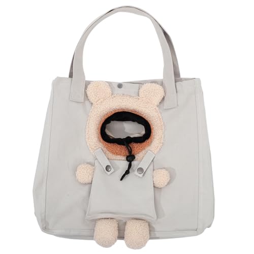 Abaodam Tragetasche für Haustiere Tragbare Schultertasche aus Canvas für Katzen und Kleine Hunde Bequeme und Stylische Transportlösung für Unterwegs für Reisen mit Ihrem Haustier Geräumig Abaodam Tragetasche für Haustiere Tragbare Schultertasche aus Canvas für Katzen und Kleine Hunde Bequeme und Stylische Transportlösung für Unterwegs für Reisen mit Ihrem Haustier Geräumig von Abaodam