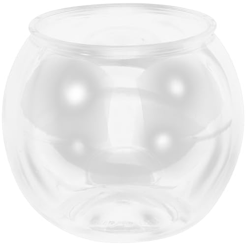 Abaodam Transparentes Fischbecken aus Runder Bruchsicherer Tisch Aquarium für Dekoration und Pflanzen für Schreibtisch und Bücherregal Mittlere Abaodam Transparentes Fischbecken aus Runder Bruchsicherer Tisch Aquarium für Dekoration und Pflanzen für Schreibtisch und Bücherregal Mittlere von Abaodam